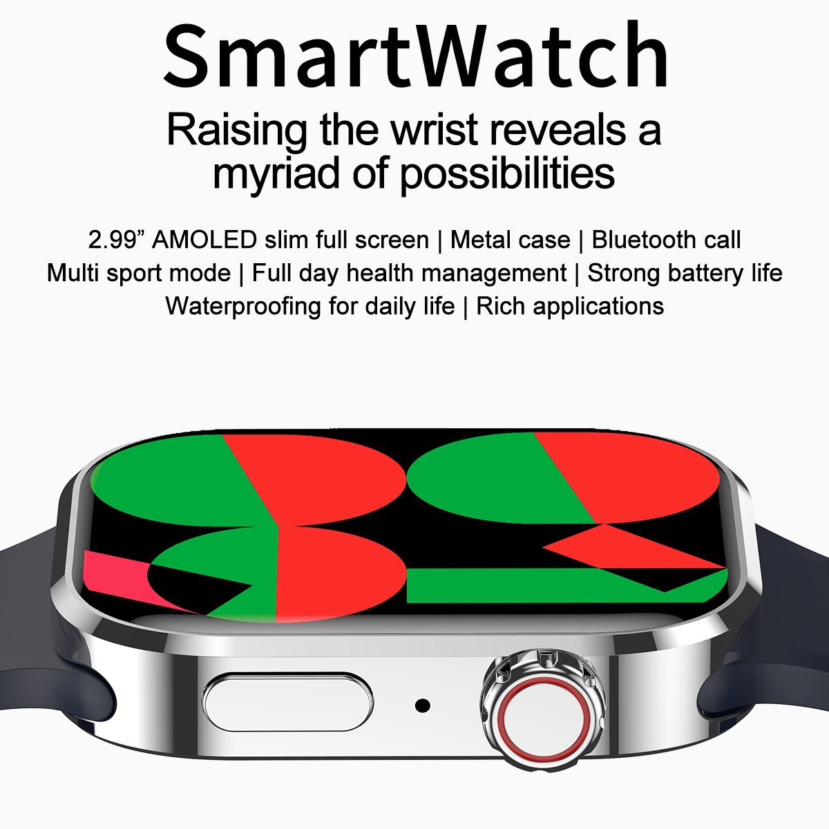 Trending New Electronic Waterproof Relojes for Apple BT Call Smartwatches Sleep Monitoring Fitness GPS Tracker Sport Smart Watch